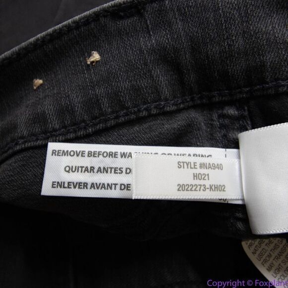 NEW Madewell Stovepipe Jeans in Banberry Wash: Raw-Hem Edition, 28 - Picture 14 of 16